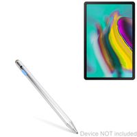 Samsung Galaxy Tab S5e Wi-Fi Stylus Pen, BoxWave [AccuPoint Active Stylus] Electronic Stylus with Ultra Fine Tip for Samsung Galaxy Tab S5e Wi-Fi - Metallic Silver