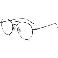 SOJOS Photochromic Blue Light Blocking Glasses Round Computer Glasses for Women Because Of You SJ5023 with Black Frame/Anti-blue light Lens