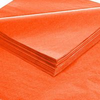 Partners Brand PT2030S Tissue Paper, Gift Grade, 20" x 30", Orange (Pack of 480)
