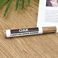 Yooha Marker Pen, Wood Furniture Scratch Repair Touch Up Pen Recolour Marker Hides Nicks Paint Fix Filler (Oak)