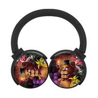 DDFdeer Five-Nights-at-Freddys Stereo Deep Bass Wired Headphones Earphones