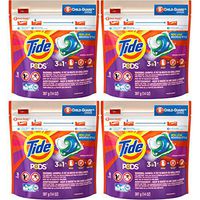 Tide Pods Laundry Detergent - Spring Meadow, 16 Pacs each (Value Pack of 4)