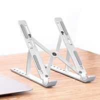 PHOCAR Aluminum Laptop Stand, Adjustable Stand for iPad, MacBook Pro, Other Tablets and Laptops, Such as Lenovo ThinkPad, Dell Inspiron XPS, HP, ASUS, Acer