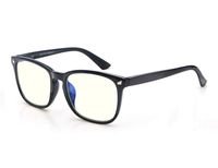 MODFANS Blue Light Blocking Reading Glasses,Anti Harmful Glare Eyestrain Ray,Lightweight Square Unisex Frame Readers-Flexible Spring Hinge Fashionable to Wear,Sleep Better Come with Case