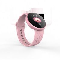 Missure Women Smart Watch for Android Phones and iPhones, Waterproof Smartwatch Activity Fitness Tracker with Heart Rate Monitor Sleep Tracker Step Counter (Pink-2)