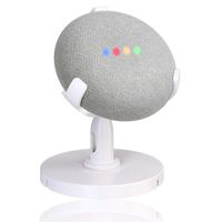 AutoSonic Stand for Google Home Nest Mini, Adjustable Mount Accessories for Nest Mini, 360 Degree Rotation Swivel,Tilt Function, Anti-Slip Base, 2019 Release