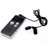 VMargera® Cred-Deal Steel 4gb Digital Voice Recorder 650hr Dictaphone Mp3 Player Rechargeable