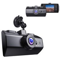 Dash Camera for Cars,khdug 1080P HD Dual Dash Cam Front,1.7 Inch LCD Car DVR Vehicle Camera with 170°Wide Angle, WDR,Loop Recording, Emergency Mode,G Sensor,Night Vision