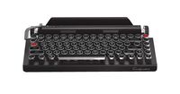 Qwerkywriter S Typewriter Inspired Retro Mechanical Wired & Wireless Keyboard with Tablet Stand