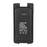 TYT Battery Pack 7.4V 2200mAh Compatible with MD-390 and Upgraded GPS MD-390 DMR Waterproof Digital Radio, Black