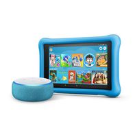 All-New Echo Dot Kids Edition, Blue with Fire HD 8 Kids Edition Tablet, Blue