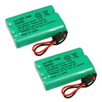 2 Pack Fenzer Cordless Phone Batteries for Uniden BT1004 BT-909 BT909