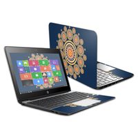 Mightyskins Skin Compatible with Hp Chromebook 11 G5 11.6" - Summer Mandala | Protective, Durable, and Unique Vinyl Decal Wrap Cover | Easy to Apply, Remove, and Change Styles | Made in The USA