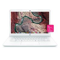 HP 14inch Touchscreen Chromebook, Intel Celeron N3350 Up to 2.4GHz, 4GB DDR4 RAM, 32GB SSD, Intel HD Graphics, WiFi, Bluetooth, B&O Play Audio, Chrome OS (Renewed) (32GB-N3350-Touchscreen)