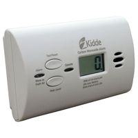 Kidde 21008873-4 KN-COPP-B-LPM Battery-Operated Carbon Monoxide Alarm with Digital Display, 4 Pack