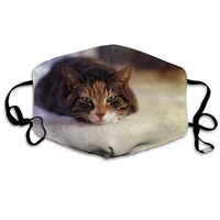 Zafmask Unisex Sleepy Face Fall Winter Breathing Mask Anti-Pollution Cycling Mouth Face Mask