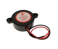 YXQ SFM-27 DC3-24V Electronic Buzzer Alarm Active Piezo Sounder Continuous Sound Beep with Cable