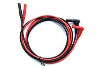 Silicone Test Lead Shrouded Right Angle,Red/Black SureGrip Insulated