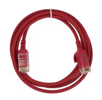 Leviton 6HHOM-4R Ultra High Flex Home 6 Patch Cable, 4-Foot, Red