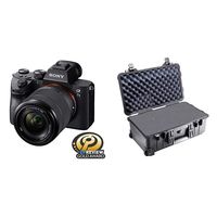 Sony a7 III Full-Frame Mirrorless Interchangeable-Lens Camera with 28-70mm Lens Optical with 3-Inch LCD, Black (ILCE7M3K/B) + Pelican 1510 Case