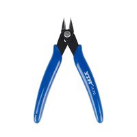 Professional Pliers Cutter Electronic Flush Wire Cutter Carbon Steel Cutting Nippers for Electrical Jewelry making (Blue)