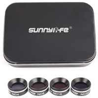 CZFRIEND Camera Lens Filter Set Accessories Hood Lens Protection for DJI MAVIC AIR Drone Quadcopter- ND4 +ND8 + ND16 + ND32