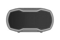 Braven Ready Prime Bluetooth Smart Speaker [Voice Control][Wireless][Waterproof][Shockproof] Powerful Sound [17-Hour Playtime] - Gray/Gray/Orange