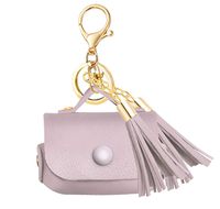 Kolumb Airpods Pro Case Storage Bag with Tassel Keychain, Scratchproof&Shockproof Protective Cover Compatible for Airpod Pro/Airpods 3