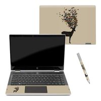 MightySkins Skin Compatible with Pavilion x360 14" (2018) - Wild Nature | Protective, Durable, and Unique Vinyl Decal wrap Cover | Easy to Apply, Remove, and Change Styles | Made in The USA