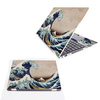 MightySkins Skin Compatible with HP Spectre x360 15.6" (2018) - Great Wave of Kanagawa | Protective, Durable, and Unique Vinyl Decal wrap Cover | Easy to Apply, Remove | Made in The USA