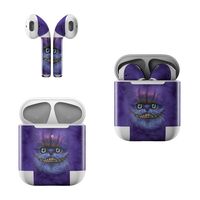 Skin Decals for Apple AirPods - Cheshire Grin - Sticker Wrap Fits 1st and 2nd Generation