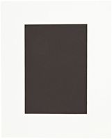 Sax Premium Pre-Cut Mat, 4-1/2 x 6-1/2 Inch Window, White, Pack of 10