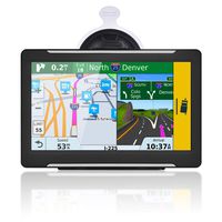 Car truck GPS Navigator 7 inch Portable GPS PND Navigation System Device Vehicle GPS with US Canada Mexico map Free upgrading HD touch screen FM 256MB memory 8GB Flash