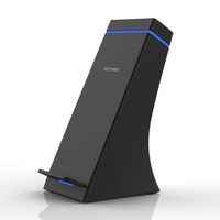 Bluetooth Speakers with Fast Wireless Charger, Phone Docking Stand Holder Hands-Free Calling Compatible with iPhone Xs, XS Max, XR, X, 8, 8Plus, Samsung Galaxy S9, S9+, S8, S8+, S7, S7 Edge, S6