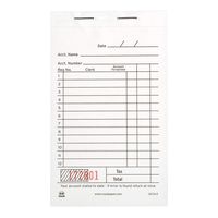 Royal White Sales Book Paper, Carbonless 2 Part Booked, Package of 10 Books