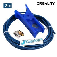 Creality Capricorn XS Series Low Friction PTFE Bowden Tubing 2 Meters for 3D Printer1.75mm Filament with PTFE Tube Cutter Upgrade kit for Ender 3,Ender 3 Pro,Ender 5,CR-10S Series 3D Printer