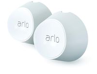 Arlo Accessory - Magnetic Wall Mounts | Set of 2, Indoor/Outdoor, White | Compatible with Arlo Ultra and Arlo PRO 3 Only | (VMA5000)