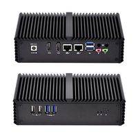 QOTOM Barebone Mini PC Q350SY Core I5-4200Y Processor Dual core up to 1.9 GHz Fanless Mini PC Windows Linux