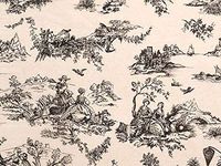 Black Toile on Kraft Print Design Gift Grade Tissue Paper Sheets - 20" x 30" Choose Package Amount (5)