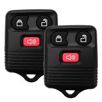 YITAMOTOR 2 Key Fob Compatible for 1998-2016 Ford F150 F250 F350 Keyless Entry Remote 3 Button Replacement for CWTWB1U331, CWTWB1U212, CWTWB1U345, GQ43VT11T