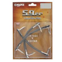 Klotz VINPAN0015 '59 Vintage Pancake Patch Cable, 6in