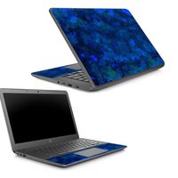 Mightyskins Skin Compatible with Hp Chromebook 14 G5 - Blue Ice | Protective, Durable, and Unique Vinyl Decal Wrap Cover | Easy to Apply, Remove, and Change Styles | Made in The USA