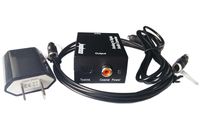 EULAN ADC Converter Analog to Digital Optical Converter Coaxial Toslink S/PDIF Stereo L/R RCA Audio Adapter