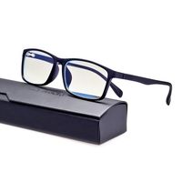 Merstoclo Blue Light Blocking Computer Glasses, Anti Eye Strain and Help Sleep Better, Suitable for Men, Women, Student. (Black)