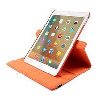 Businda Trifold Case for iPad Pro 11" 2018, Lightweight Stand Smart Case[Apple Pencil Charging not Supported],Microfiber Lining,PU Leather Back Cover,Compatible with iPad Pro 11", Orange