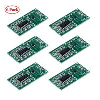 Oak-Pine 6Pcs/Set New Microwave Radar Sensor RCWL-0516 Switch Module Induction Human Board Detector Intelligent Sensor