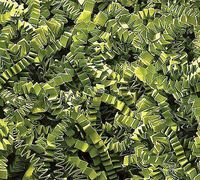 U Choose Size! Green Tea Gift Basket Shred Crinkle Paper Grass Filler Bedding (4oz Bag)