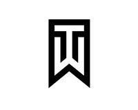 Tiger Wood Golfer Logo Vinyl Stickers Symbol 6" Decorative DIE Cut Decal for Cars Tablets LAPTOPS Skateboard - Black