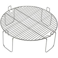 4 inch Stainless Steel Grill Rack Compatible with NuWave Oven PRO Models ONLY | Reversible 1 inch Grate Accessory for Cooking Baking or Cooling in Kitchen Infrared Convection Ovens | by INFRAOVENS