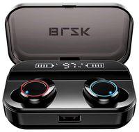 Wireless Earbuds, BLZK Latest Bluetooth 5.0 True Wireless Bluetooth Earbuds, with bass 3D Stereo Sound Wireless Headphones, Built-in Microphone LED Digital Shows Charging Charge (Black)
